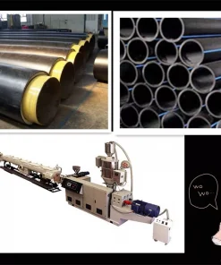 Экструзионная линия для ПНД трубы, водоснабжения и газпровода, LSG65. 75. 90. 120. 150