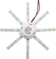 12-05, Комплект светодиодный Звездочка smd5730, 12Вт,IP30,900Лм, 6400К,диам.180mm