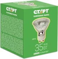 Галогенная лампа СТАРТ GU10 MR16 220V35W