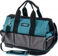 90272, Сумка для инструмента Handwerker, 26 карманов, пластик. дно, наплечный ремень, 400х225х310мм