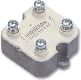 SKB30/12A1, Мостовой выпрямитель, 1 Фаза, 1.2 кВ, 30 А, Модуль, 2.2 В, 4 вывод(-ов)