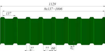 Линии для производства профнастила Н18, Н18
