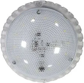 Светильник ЖКХ Сенсора LED ф133 7Вт 840лм 6500К IP50 с оптико-аккустическим датчиком (инд. упак.) Элетех 1030450337