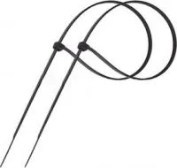 Хомут кабельный 2.5х200 нейл. черн. (уп.100шт) PROCONNECT 57-0201-4