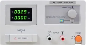 QJ3020E, Источник питания, 0-30V-20A 1xLED