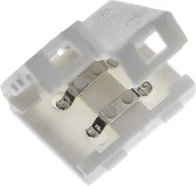 144-005, Коннектор соединительный для одноцветных светодиодных лент без влагозащиты, шириной 10 мм, беспровод