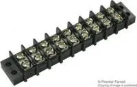 1546306-9, TERMINAL BLOCK, BARRIER, 9 POSITION, 22-12AWG