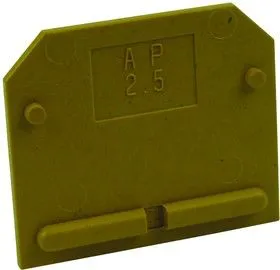 0279520000, END PLATE, SAK-SERIES MODULAR TERMINAL