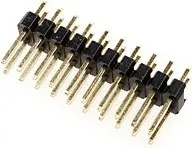 PLD-20 (DS1021-2x10), Вилка штыревая 2.54мм 2х10 прямая тип1