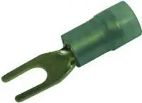 MC29599, TERMINAL, SPADE/FORK, #6, CRIMP, BLUE