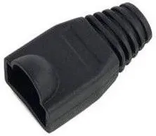 GC-RJ45-BK, Колпачок для коннектора 8p8c RJ-45 изолирующий черный (100шт)
