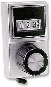 DB10SL-1/4, Поворотная ручка с циферблатом, цифровой, 10 поворотов, 0.25