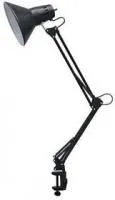 Светильник настольный под лампу СНС-13Ч на струбцине 60Вт E27 черн. (коробка) IN HOME 4690612012735