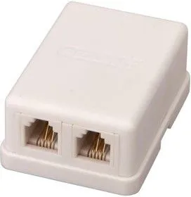 03-0002-01 (FD-6024), Розетка телефонная 2х6Р-4С