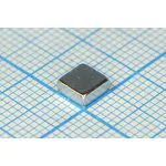 Магнит 5,0x 5,0x 2, параллелепипед, Ni, класс N35