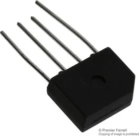 NTE169, BRIDGE RECTIFIER, SINGLE PHASE, 2A, 600V THOUGH HOLE