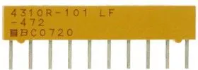 4608X-102-203LF, RESISTOR, ISOLATED RESISTOR NETWORK, 4, 20KOHM, 2%, SIP