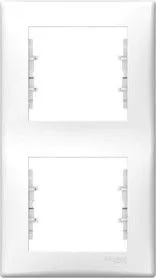 Рамка 2-м Sedna верт. бел. SchE SDN5801121