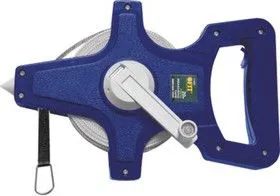 Рулетка FIT 17630 30м, со штыком, фибергласовая лента, пластик.корпус