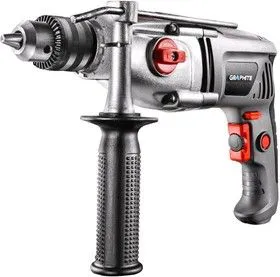 58G718, Дрель ударная 810 Вт, 2 скорости, ключевой патрон 13 мм