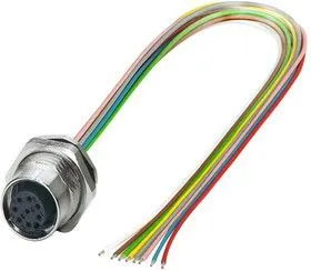 1542732, Датчик Кабеля, IP67, M12 Straight Receptacle to Free End, 500 мм, 19.6