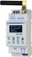 EM-481, Контроллер Web-доступна к управлению MODBUS-оборудованием
