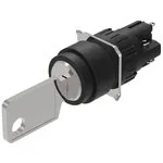 51-141.025D2, Выключатель с ключом, Вкл.-Выкл., SPST-NO, SPST-NC, 51, 2 Позиции, Пайка, 5 А