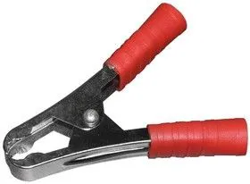 FD-1719 красный, Зажим крокодил 100А длина 105 мм