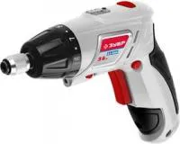 ЗО-3.6-Ли КН43, ЗУБР ЗО-3.6-Ли КН43 отвертка-трансформер аккумуляторная 3.6 В, в кейсе с набором инструмента