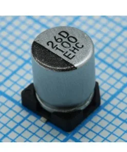 HHXC250ARA101MF80G, SMD эл-лит 25V 100uF /6.3*7.7/125 C Polymer Hybrid