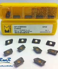 Твердосплавные фрезерные пластины, EDPT10T308