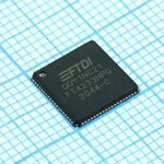 FT4233HPQ-TRAY, Микроконтроллерный интерфейс USB тип С 3.0 быстродействующий 4-х канальный