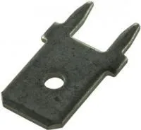 PC250-836LT, Клемма на печатную плату, 6.35мм x 0.81мм, 0.25 x 0.032, Латунь, 1.3 мм, Олово