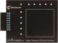 AC164161, Add-On Board, QT8 Xplained Pro Extension Kit, 2D Touch Surface Library, Touch Sensing