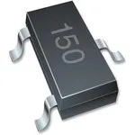 CDSOT23-T05C, TVS-диод, AEC-Q101, Серия CDSOT23, Двунаправленный, 5 В, 13.5 В, SOT-23, 3 вывод(-ов)