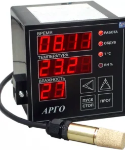 Измеритель-регулятор температуры и влажности, АРГО