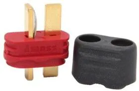 AM1015E-M, Разъем питания 2pin штекер Т-образный