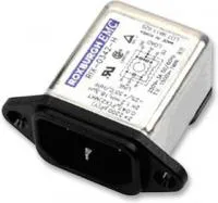 RIX0142P, IEC фильтр, 250 В, От Электромагнитных Помех, от Радиопомех, 1 А, Пайка