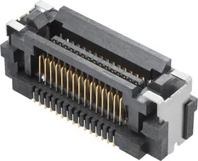 203956-0301, Составной разъем платы, SlimStack 203956 Series, 30 контакт(-ов), Штыревой Разъем, 0.4 мм