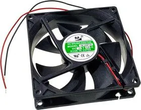 JL9025H12B, вентилятор 12В 90х90х25мм (аналог JF0925B1H) подшипник качения клеммы