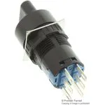 AS6M-3Y2P, SWITCH, SELECTOR, DPDT, 1A, 240V