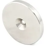 Неодимовый магнит диск 50х5 мм с зенковкой 6.5/13 мм