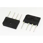 Диодный мост, напряжение 1000 В, ток 25А, корпус GBJ2510, контакты 4P