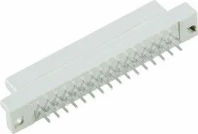 DIN41612 (612B/2-32F-1) (KLS1-D2X-2232-F-S), Розетка 16х2, короткие выводы