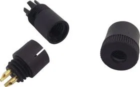 09 9767 70 04, Круглый разъем, Серия 719, Штекер на Кабель, 4 контакт(-ов), Контакт под Пайку, С Защелкой