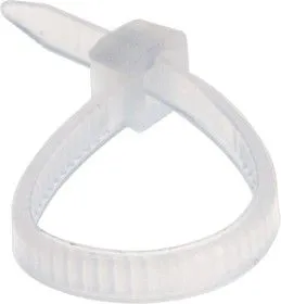 07-0060, Хомут-стяжка кабельная нейлоновая 60 x2,5 мм, белая, упаковка 100 шт.