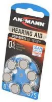 ANSMANN Zinc-Air 5013253 675 UK BL6, Элемент питания