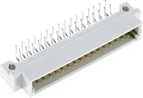 DIN41612 (612B/2-32M), Вилка 16х2, короткие, угловая 90 (OBSOLETE)