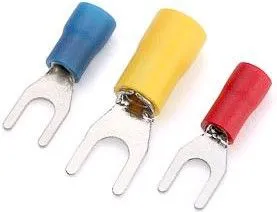 НВИ 1.5-5, Наконечник вилочный изолированный красный 0.25-1.5 мм кв.