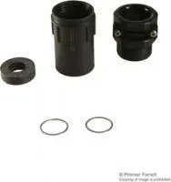 UTG24PG, Зажим круглого разъема, прямой с гайкой компенсации натяжения, IP65, 24, 35 мм, Серия Trim Trio UTG